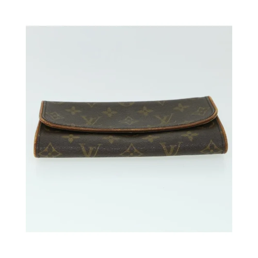 Louis Vuitton Vintage Pre-owned Canvas shoulder-bags Brown Dames