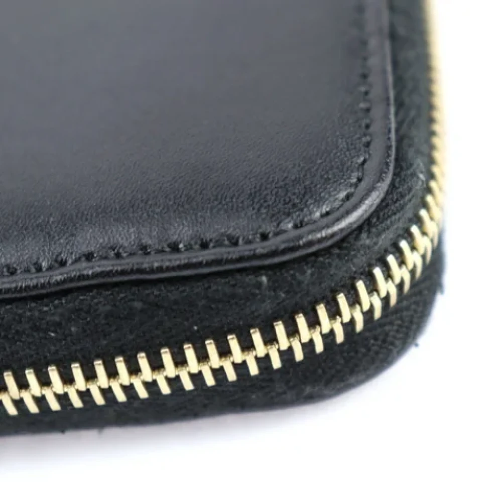 Fendi Vintage Pre-owned Leather wallets Black Heren