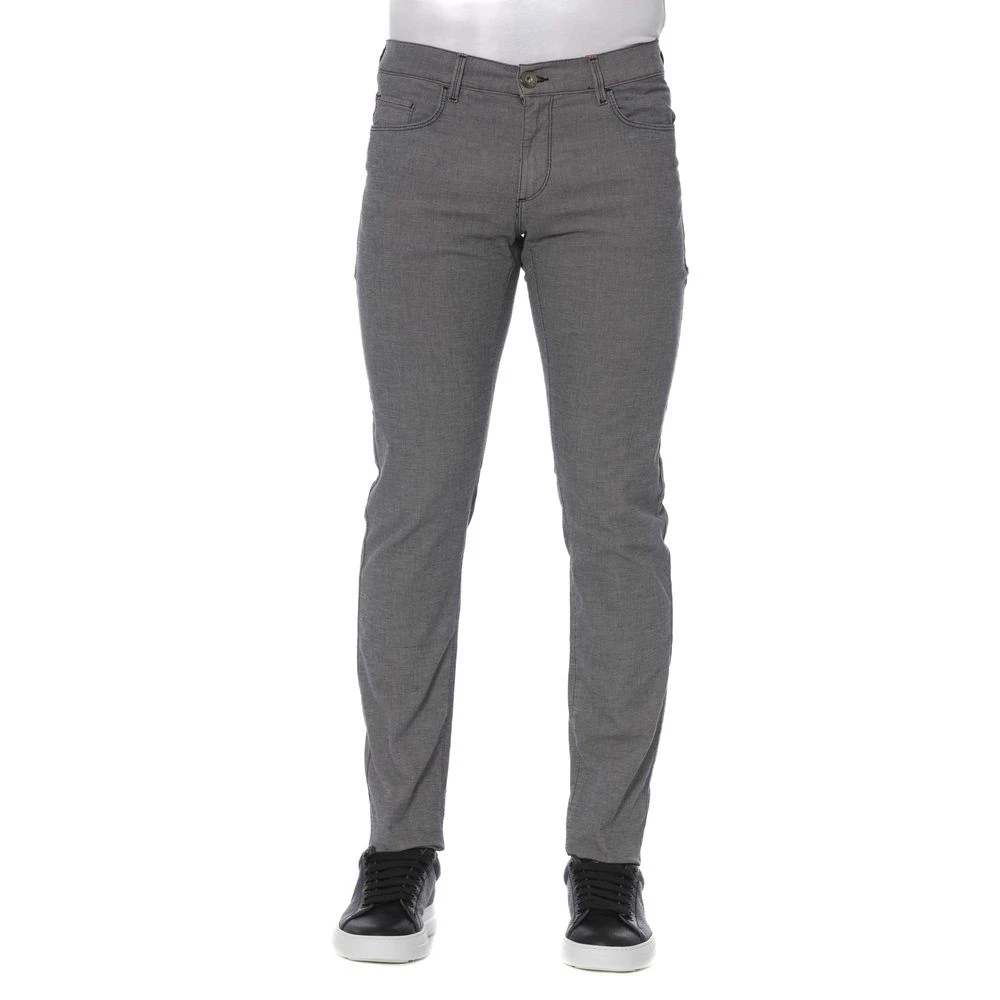 Trussardi Gray Slim-Fit Jeans - Male - Slim Fit Jeans - W38 - Jeans