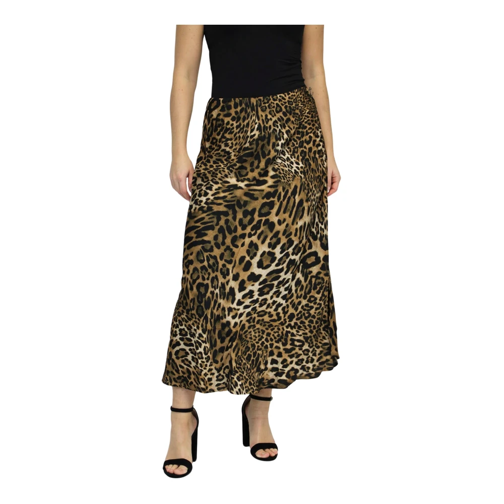 2-Biz Luipaardprint Bruine Blouse Georgina.Wi24 Brown Dames