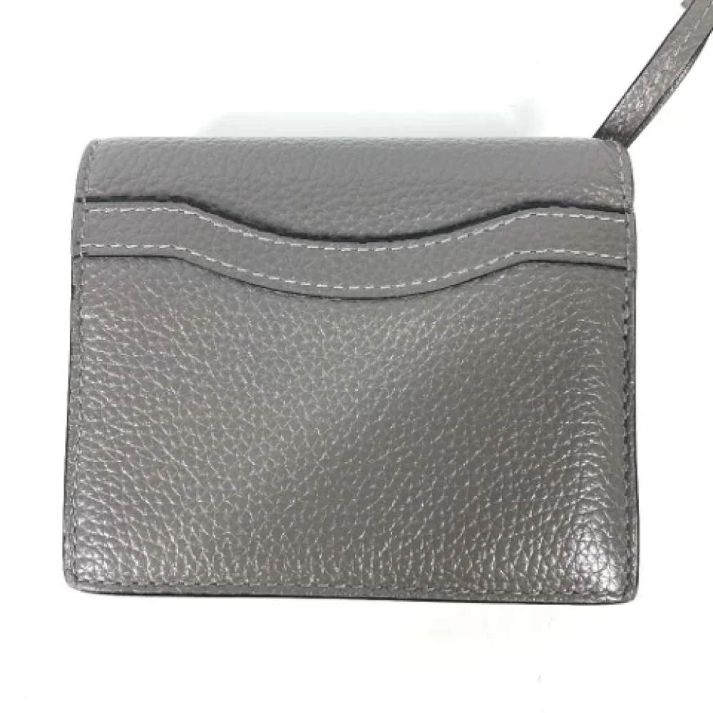 Balenciaga Vintage Pre-owned Leather wallets Gray Dames