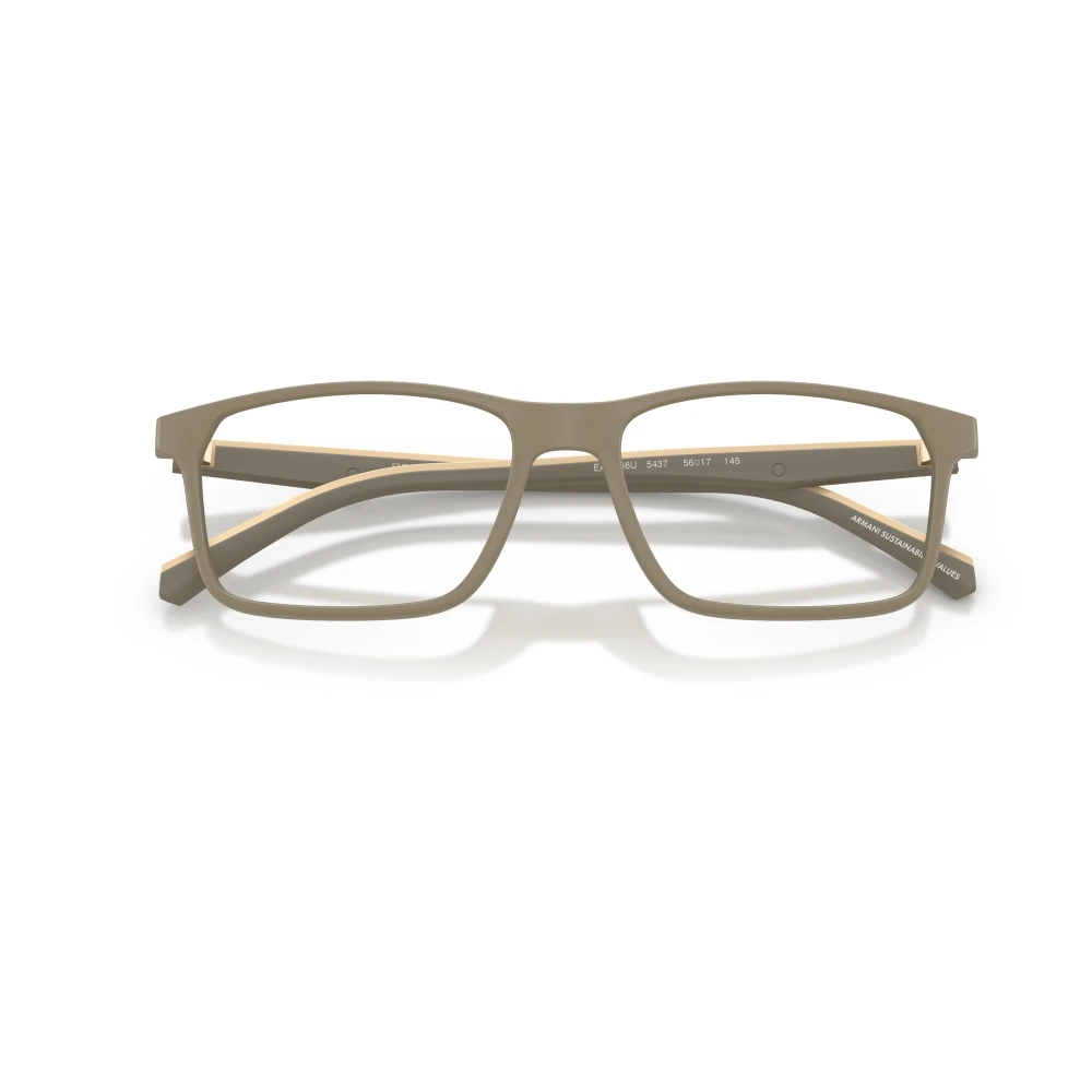 Emporio Armani Unisex Gray Glasses, 56 Mm, Optical Frame