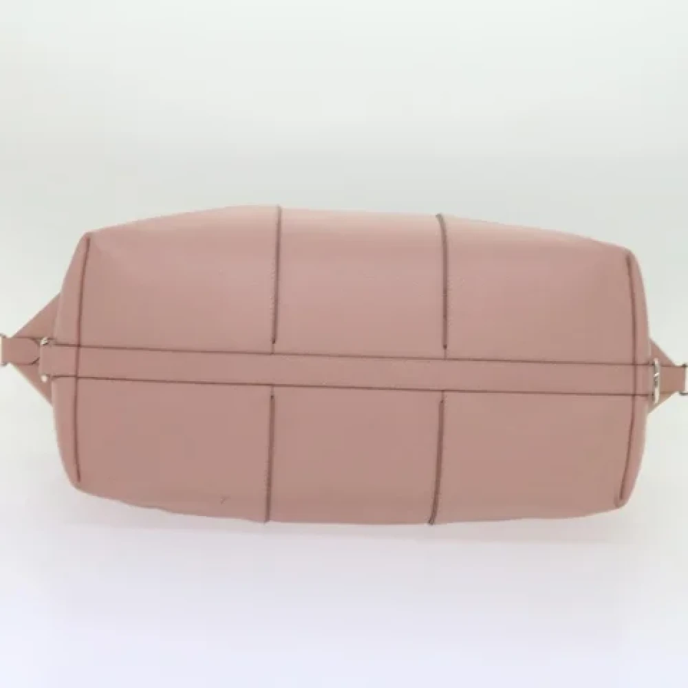 Louis Vuitton Vintage Pre-owned Leather travel-bags Pink Dames