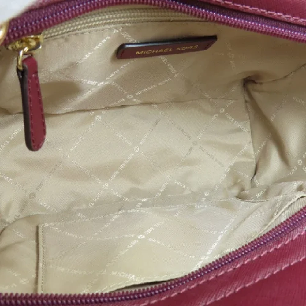 Michael Kors Pre-owned Leather shoulder-bags Red Dames