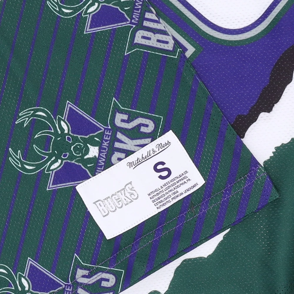 Mitchell & Ness Milwaukee Bucks Basketball Tank Top Multicolor Heren