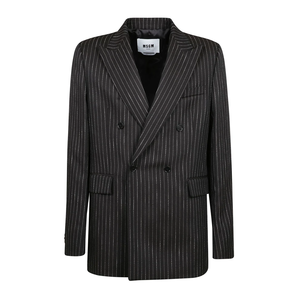 Msgm - Jackets > Blazers - Brown - Msgm - Modalova