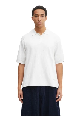 Solid Camo Jacquard Polo