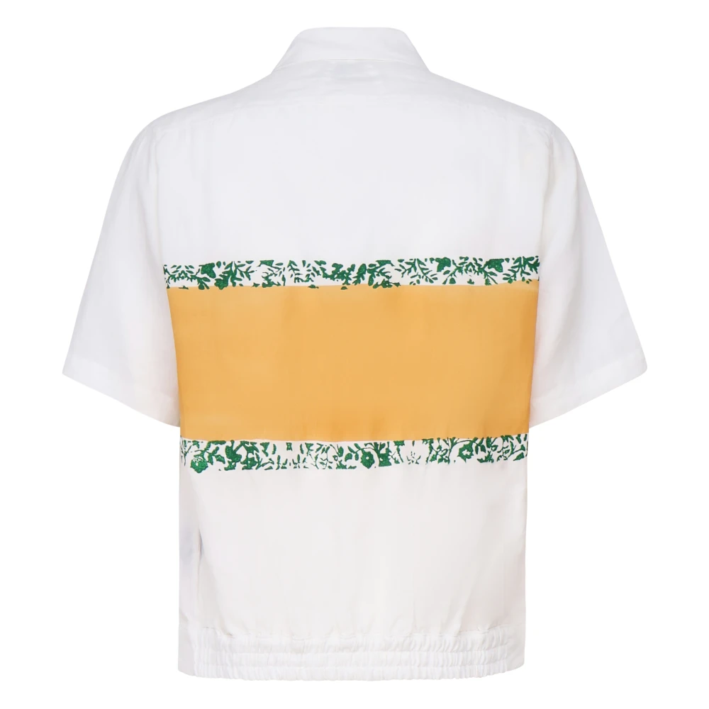 Rhude Witte Casual Overhemden Multicolor Heren