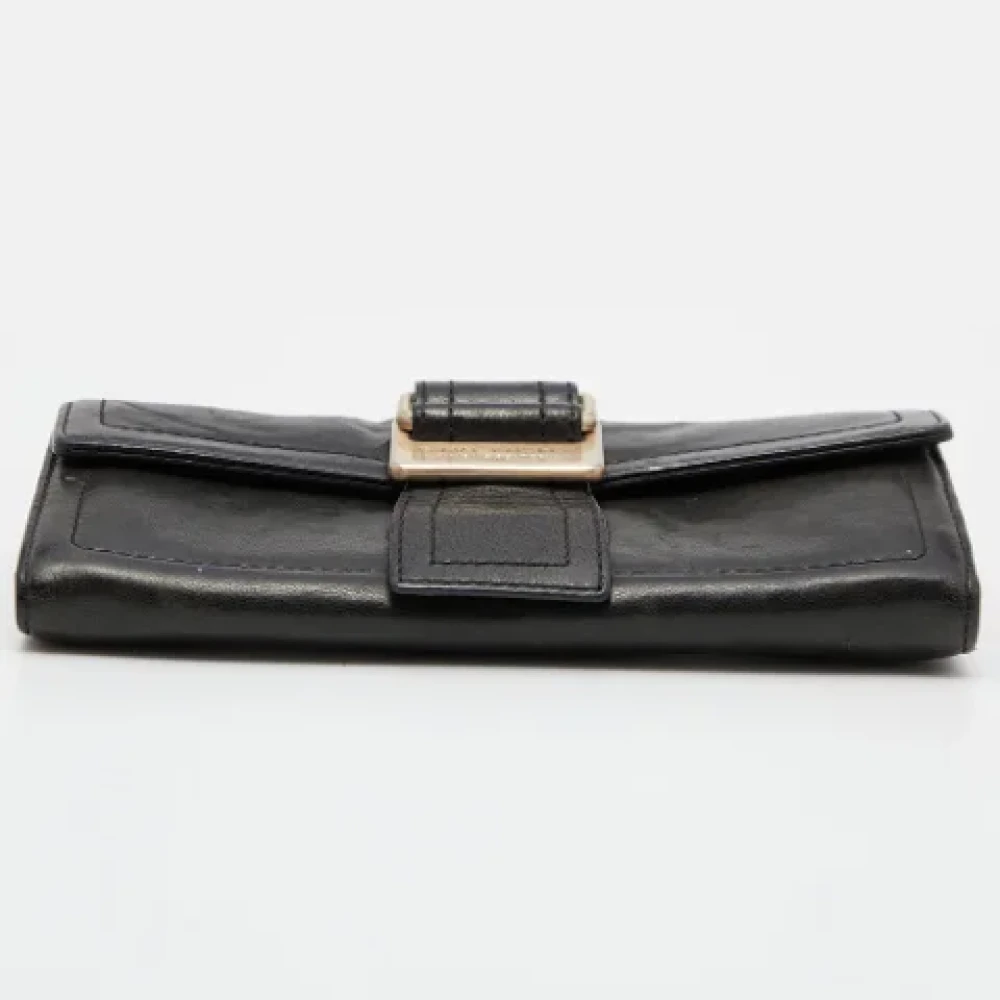 Givenchy Pre-owned Leather wallets Green Dames