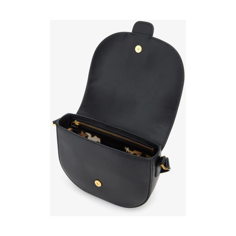 Roberto Cavalli Logo Schoudertas Black Dames