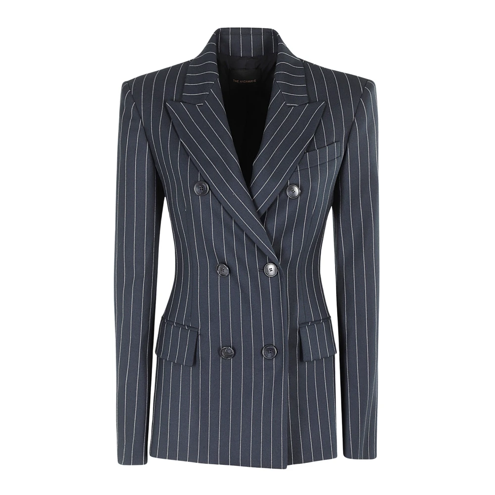 Andamane Elegante Bloemenjurk Black Dames