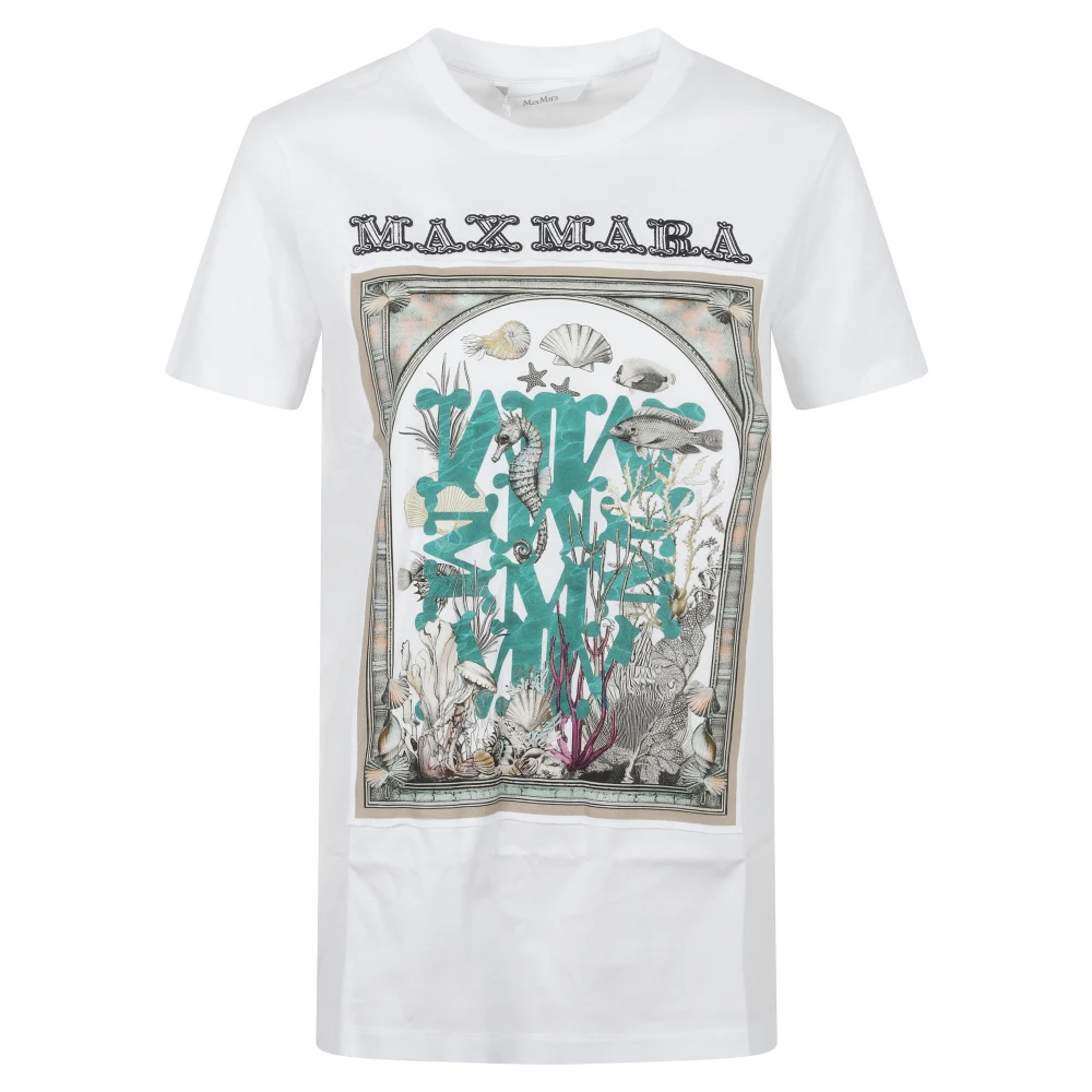 Max Mara Women's White T-Shirts And Polos - T-Shirts - M - Tops