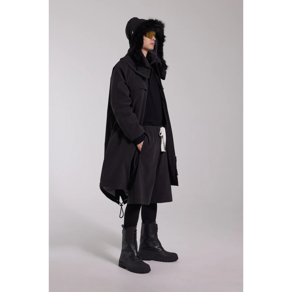 Stutterheim Waterdichte Fishtail Parka Black Heren