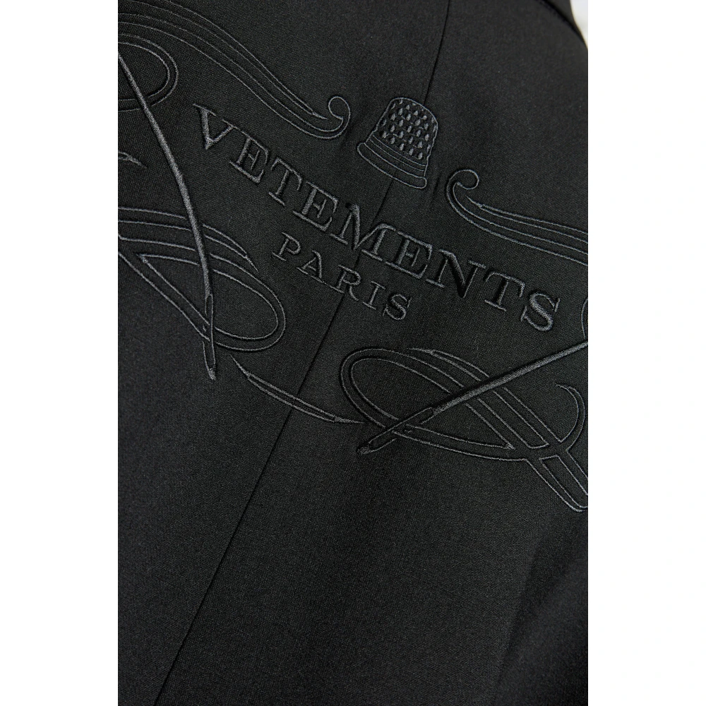 Vetements Wollen blazer Black Heren