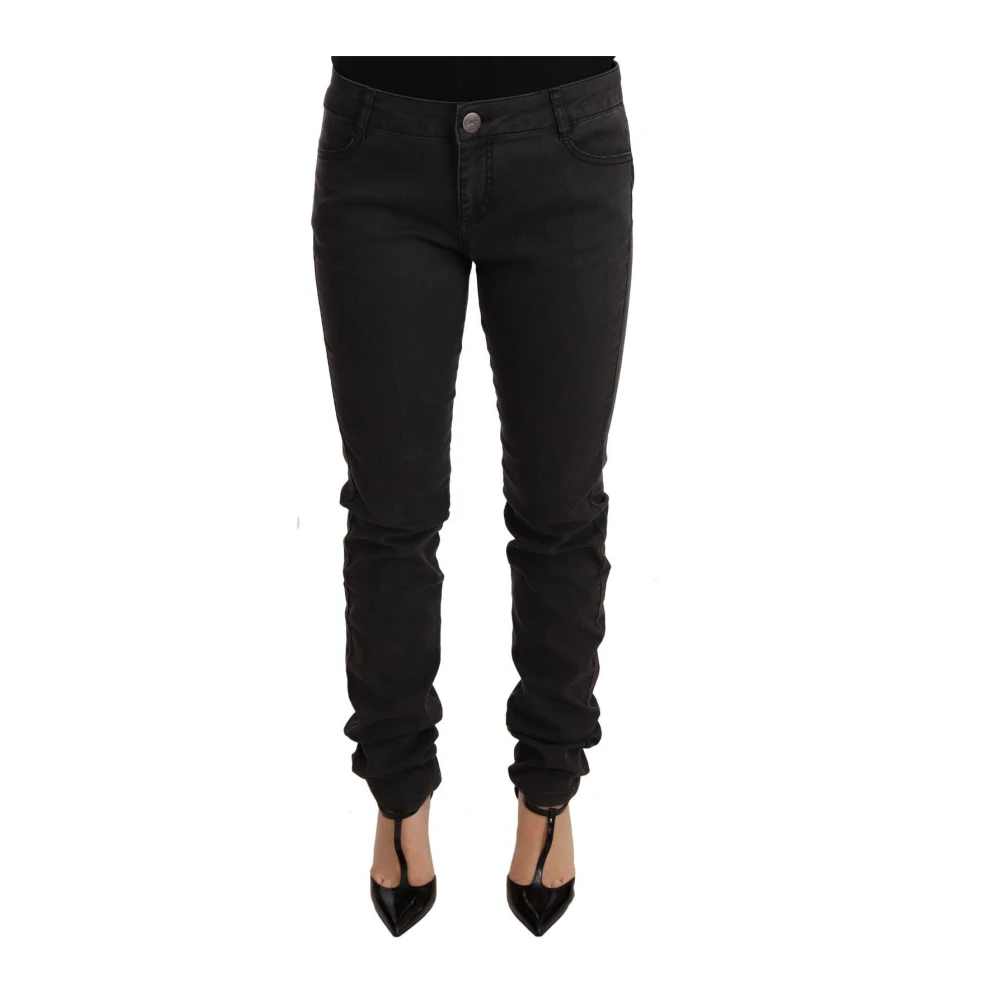 Pinko Women's Black Slim Fit Jeans, W29, Mid Waist Skinny Jeans
