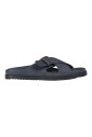 sandale-a-double-bride-en-daim-pour-homme-bleu