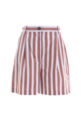 high-waisted-terracotta-bermuda-shorts