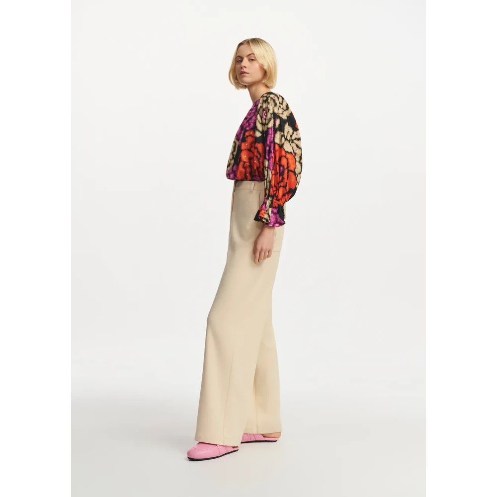 Essentiel Antwerp Fulberry Print Top Multicolor Dames