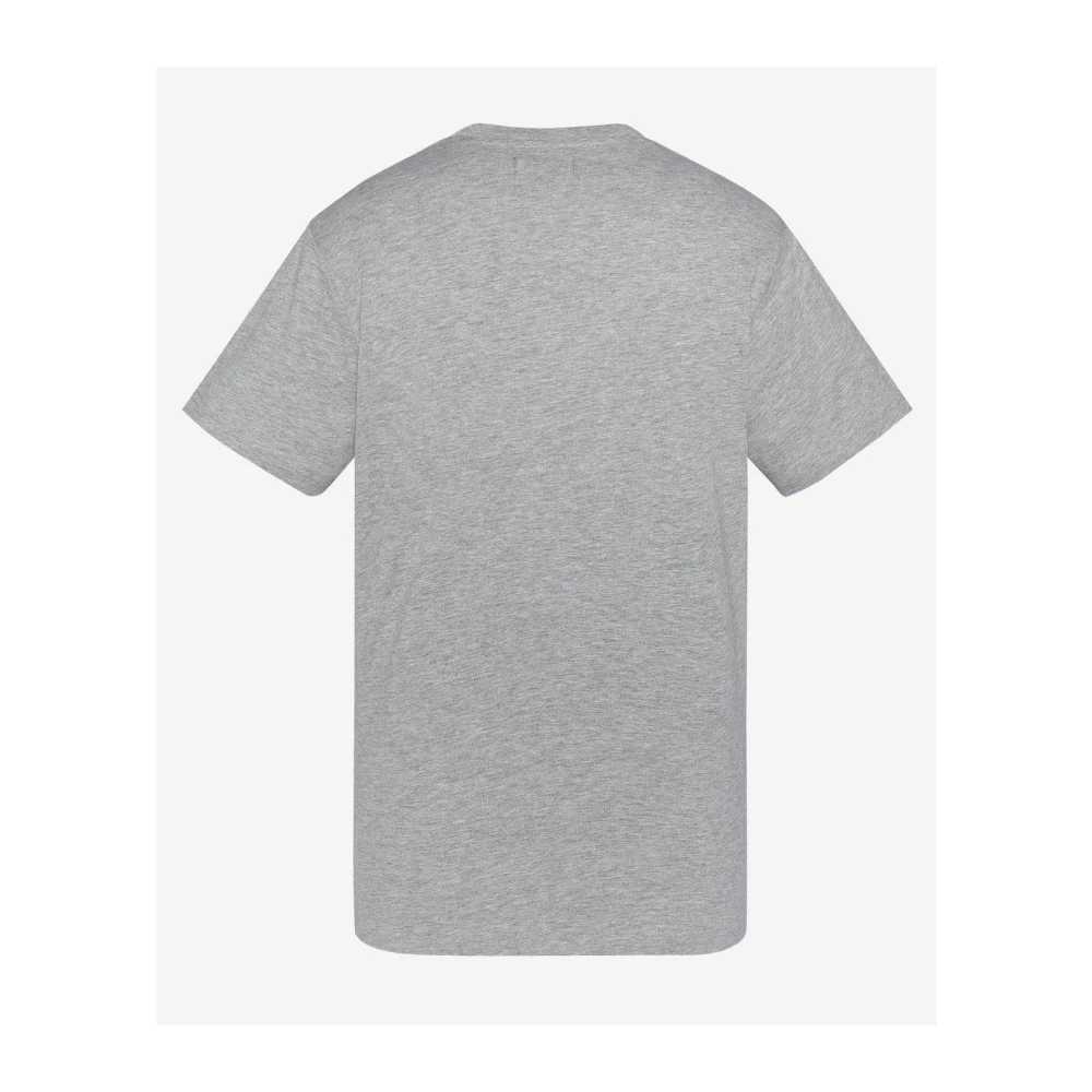 Schott NYC Katoenen TShirt Toby Grijs Gray Heren