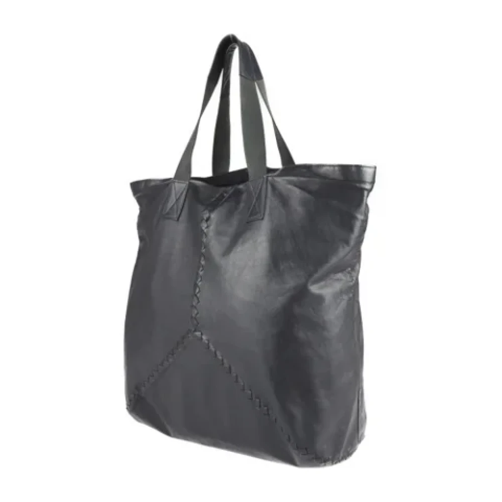Bottega Veneta Vintage Pre-owned Leather totes Black Dames