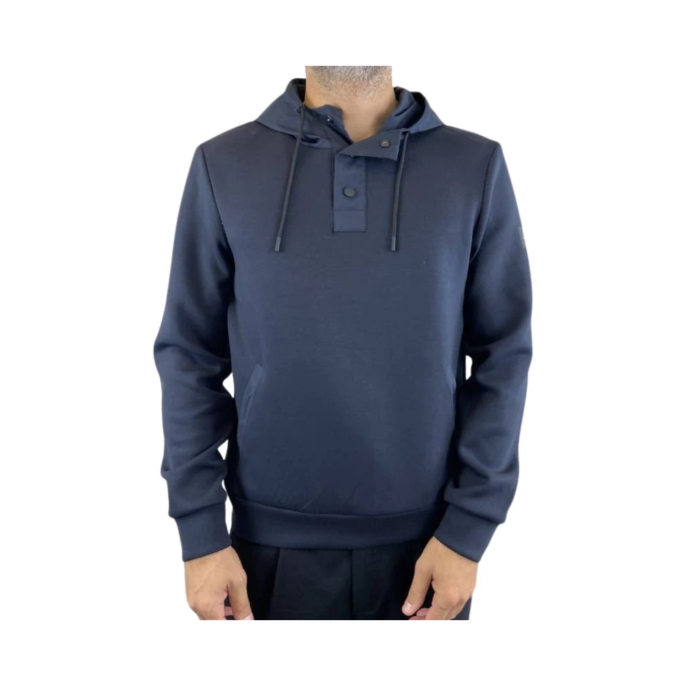 Ecoalf Navy Blue Sweatshirt Model: Jersey Blue Heren