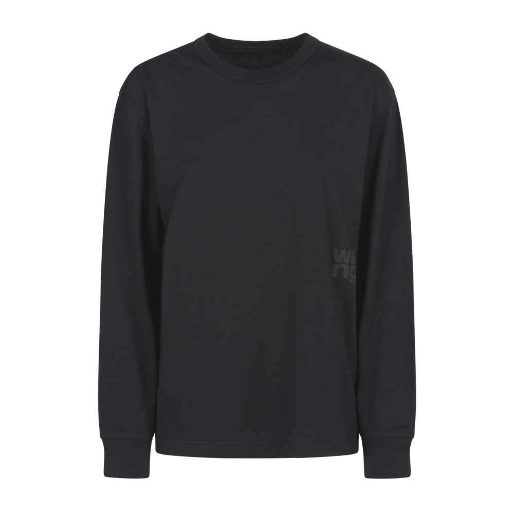Alexander wang Zwarte Herenshirts Black Dames
