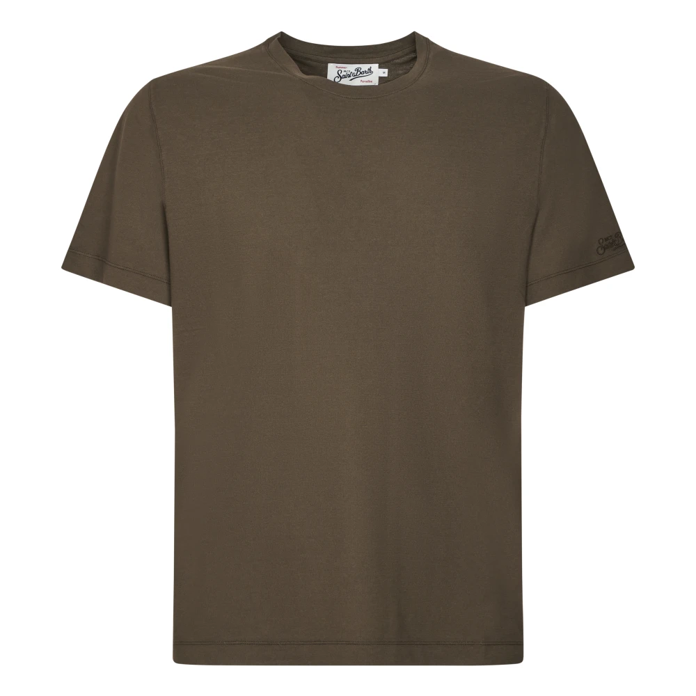 Mc2 Saint Barth Green T-Shirts, Male, M, T-Shirt