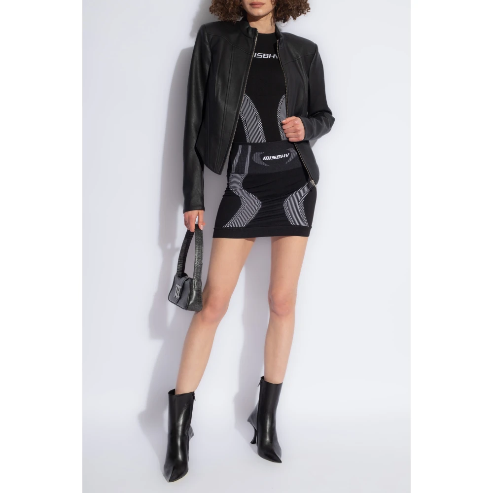 Misbhv Bodysuit met logo Black Dames