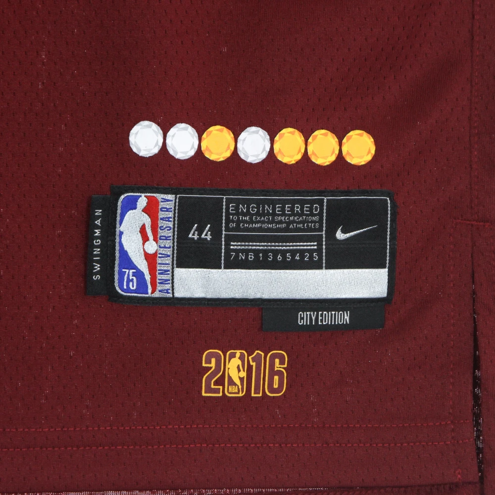 Nike Basketbal Tank Top Swingman Jersey City Edition Brown Heren