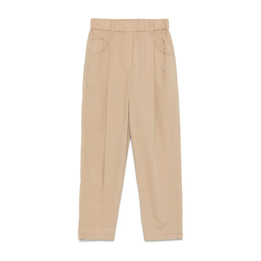 Trousers > Cropped Trousers - - Brunello Cucinelli - Modalova