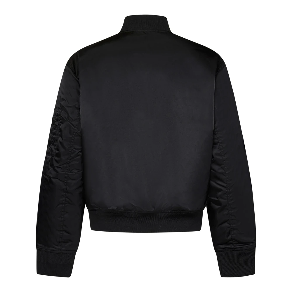 Lacoste Zwarte Bomberjack Aw24 Black Heren