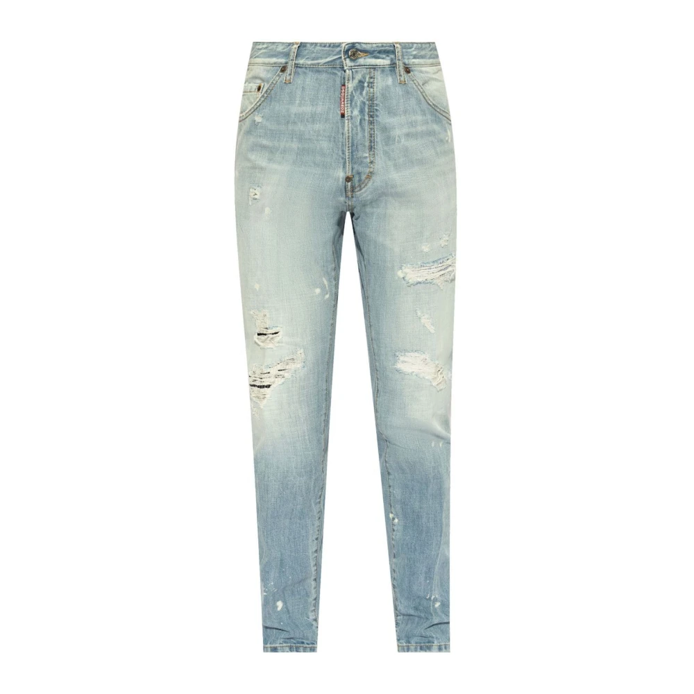 Dsquared2 Blauwe Casual Broek Blue Heren