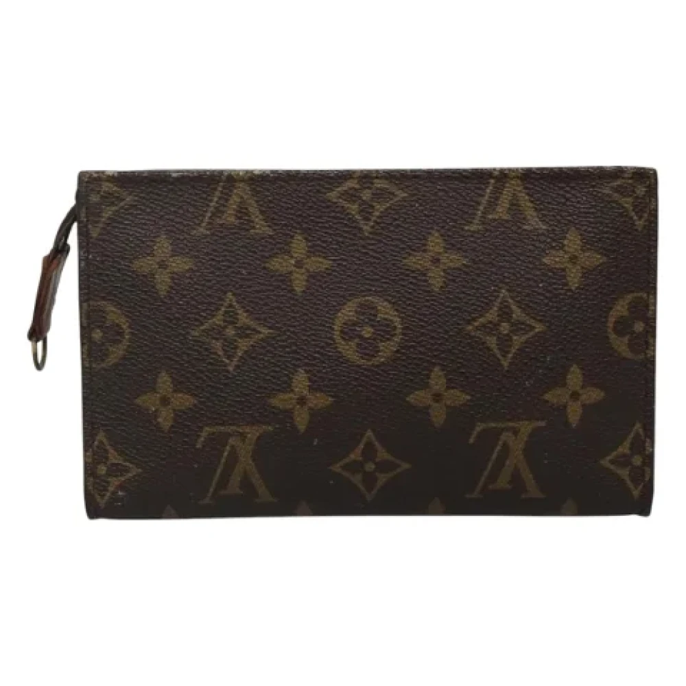 Louis Vuitton Vintage Pre-owned Canvas pouches Brown Dames