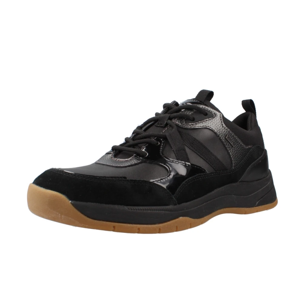Geox Baskets Femme Chaussures Noir 38 Eu