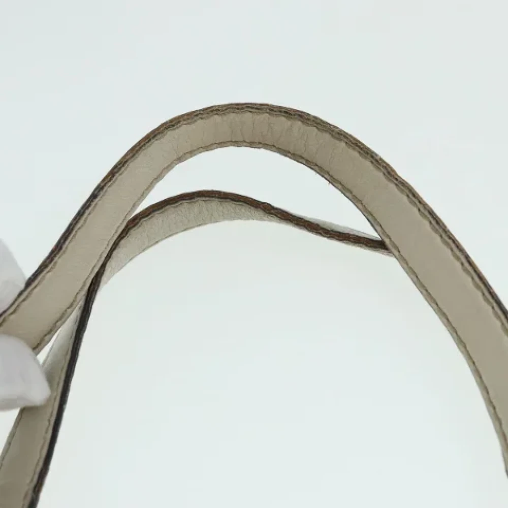 Gucci Vintage Pre-owned Canvas gucci-bags White Dames
