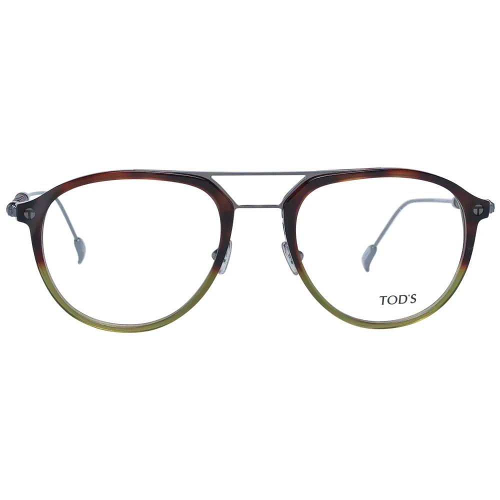 TOD'S Stijlvolle bruine Aviator bril voor heren Brown Unisex