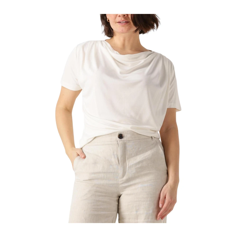 Minus Damen Weiß Blusen & Hemden, Lgröße: