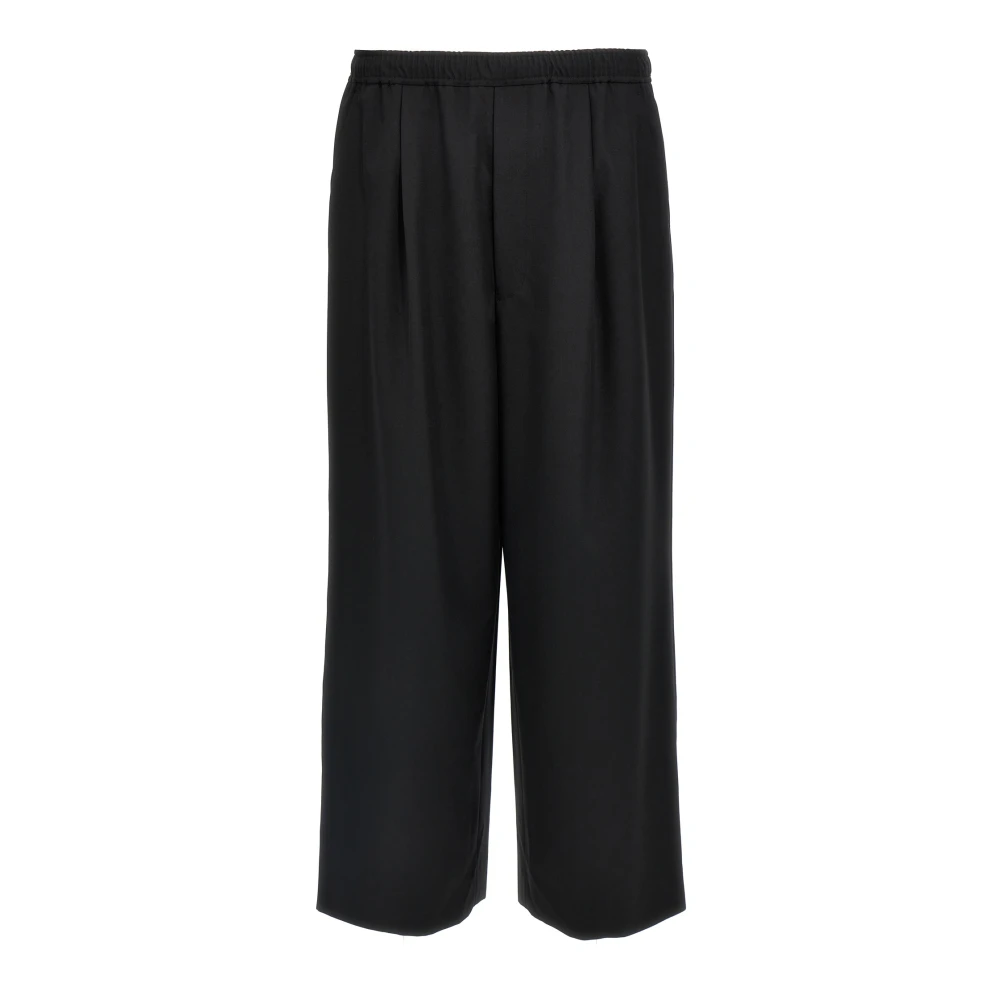 Comme Des Garçons Men's Black Wool Pants