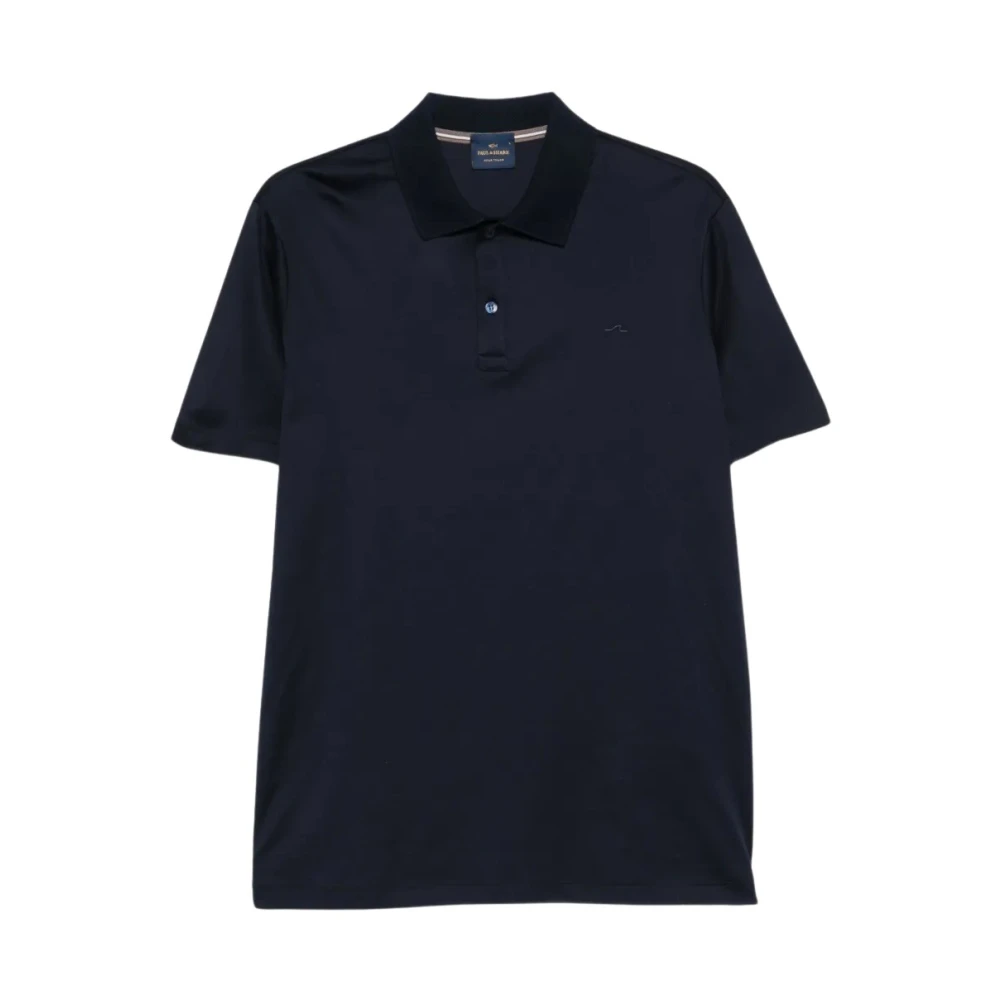Paul & Shark Polo Con Bottoni - Male - Polo Shirts - Blue - 2XL - Tops