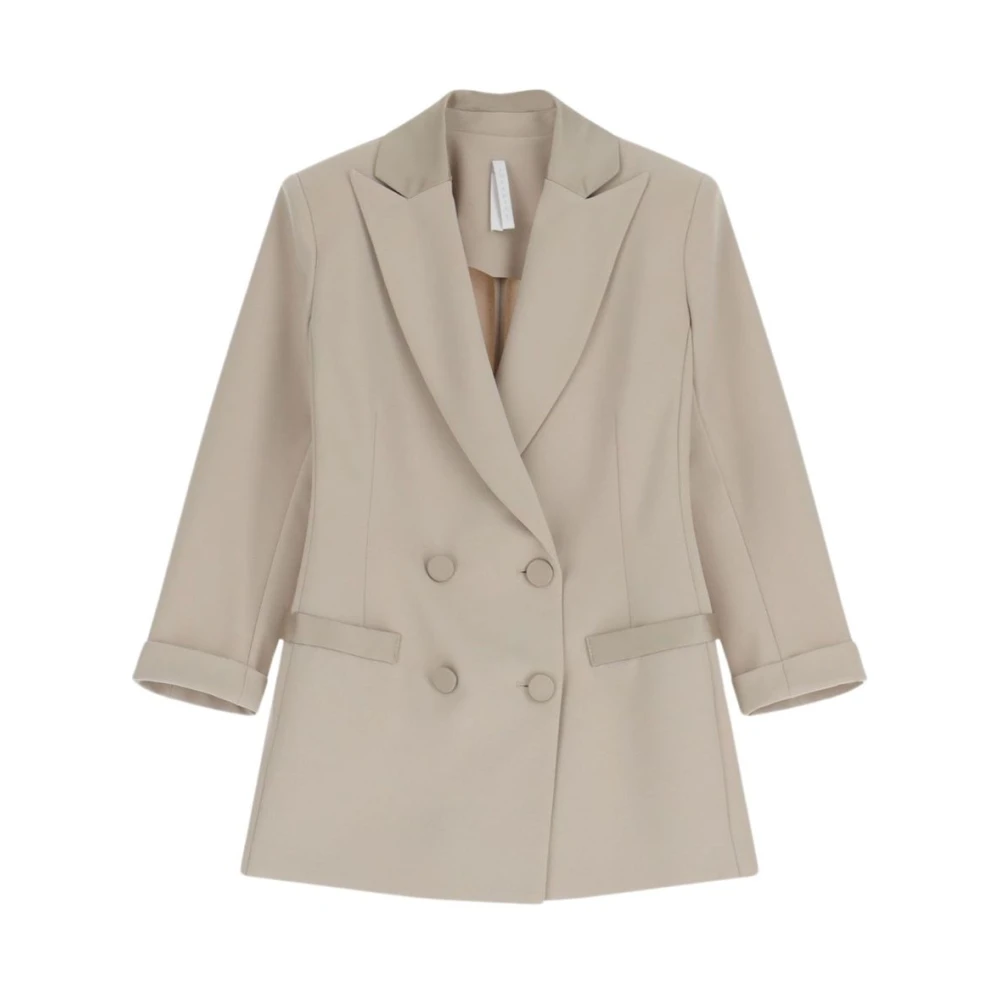 Imperial Donna Beige - Giacca Elegante - Jackets - S