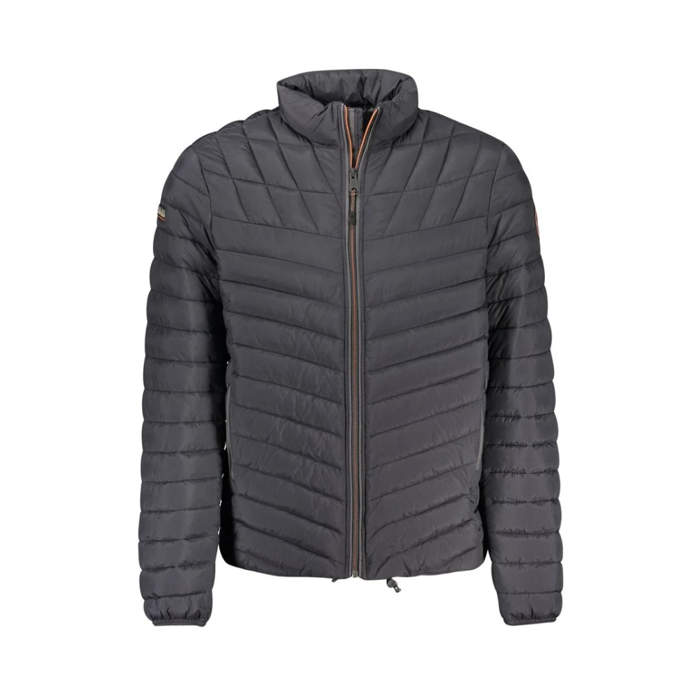 Napapijri Zwarte Polyamide Jas Black Heren