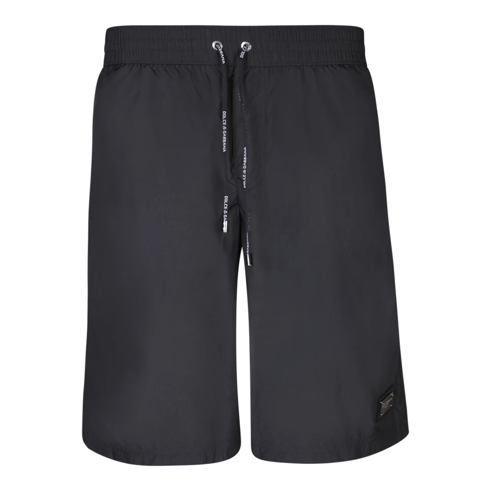 Dolce & Gabbana Men's Black Swim Shorts - Beachwear - Xl - Swimwear