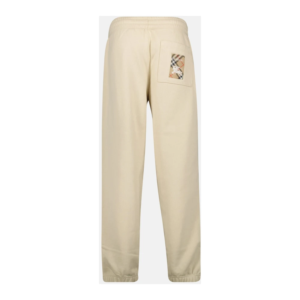 Burberry Beige Joggingbroek Cavalier Collectie 2025 Beige Dames