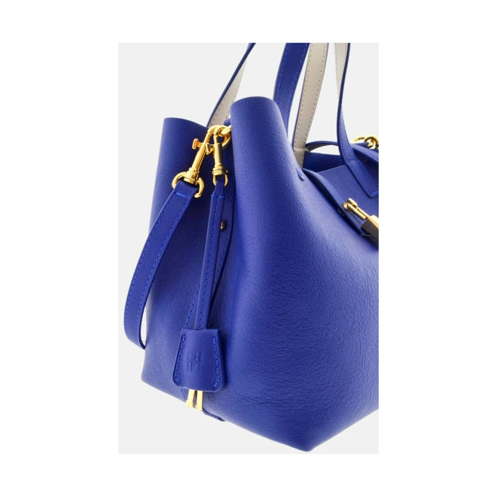 Carolina Herrera Gesloten XS Blauwe Matryoshka Tas Blue Dames