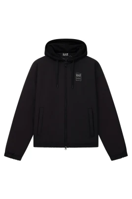 Emporio Armani EA7 Zip-throughs Svart XL