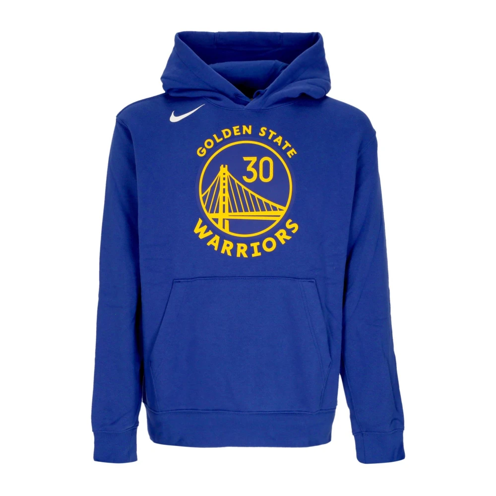 Nike Stephen Curry Golwar NBA Club Hoodie Blue Heren