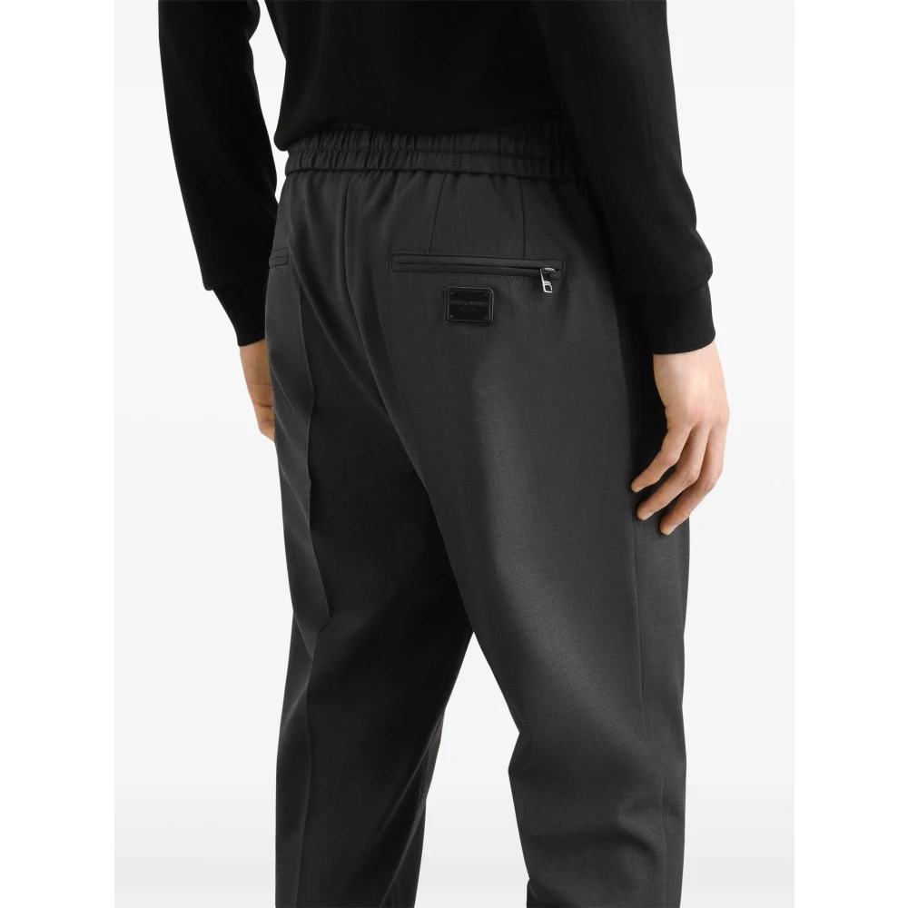 Dolce & Gabbana Stijlvolle broek voor mannen Gray Heren