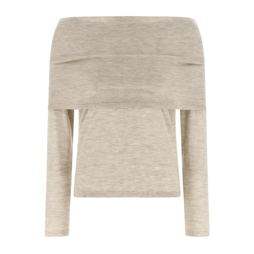 Max Mara Women's Beige Cashmere Knitwear, M, Lightweight Cashmere Jumper