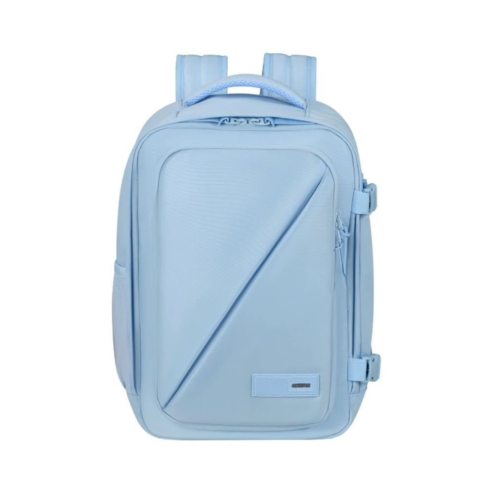 American Tourister Praktische en functionele handbagage rugzak Blue Unisex