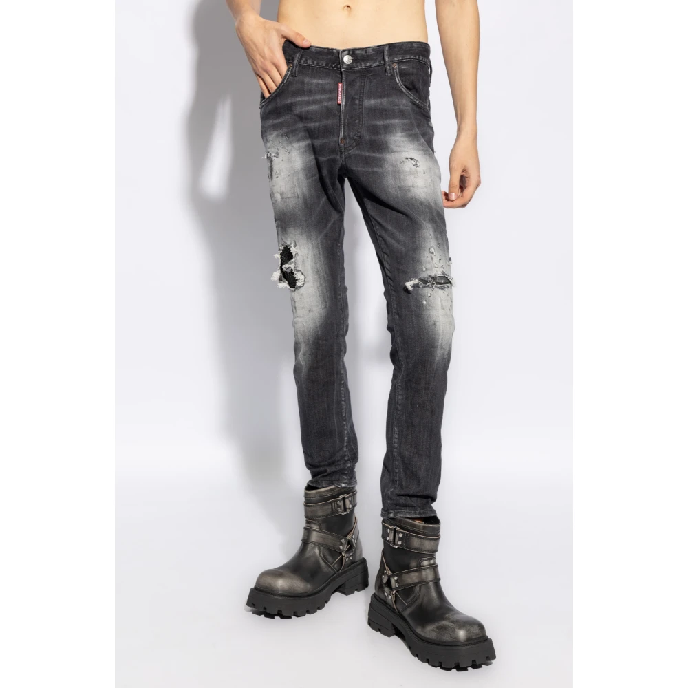 Dsquared2 Skater Jeans Black Heren